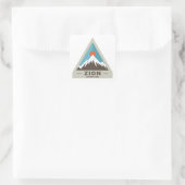 Zion-Nationalpark Quadratischer Aufkleber (Tasche)