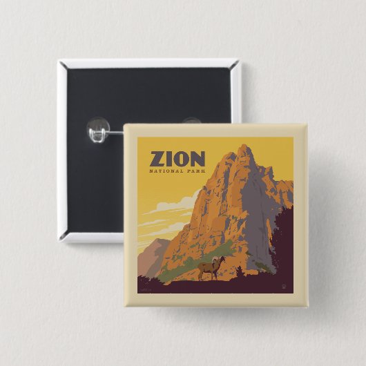 Zion-Nationalpark | Ram Button (Vorne & Hinten)