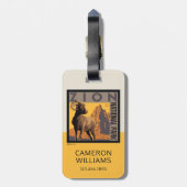 Zion-Nationalpark | Ram Gepäckanhänger (Rückseite vertikal)