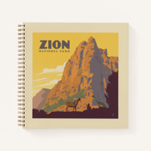 Zion-Nationalpark Ram Notizblock