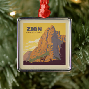 Zion-Nationalpark   Ram Ornament Aus Metall