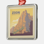 Zion-Nationalpark | Ram Ornament Aus Metall (Links)