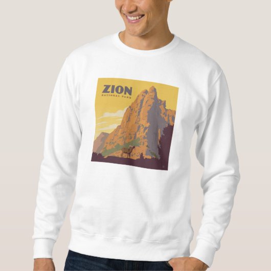 Zion-Nationalpark | Ram Sweatshirt (Vorderseite)