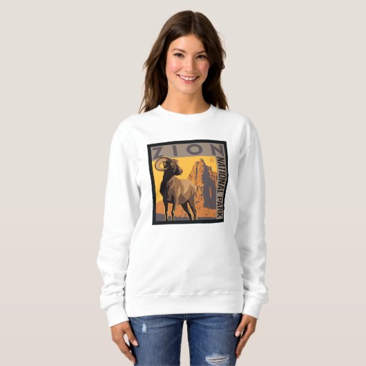 Zion-Nationalpark | Ram Sweatshirt (Vorne ganz)