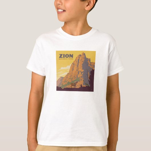 Zion-Nationalpark | Ram T-Shirt (Vorderseite)