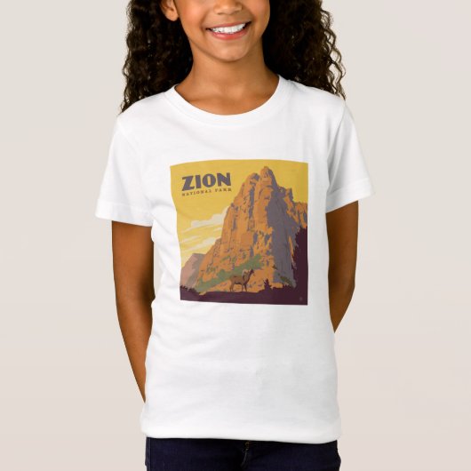 Zion-Nationalpark | Ram T-Shirt (Vorderseite)