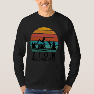 Zion Nationalpark Retro T-Shirt