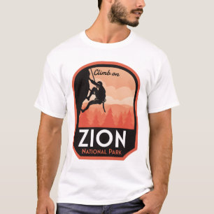 Zion Nationalpark Rock Klettern T-Shirt