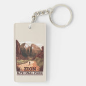 Zion-Nationalpark Schlüsselanhänger (Rückseite)