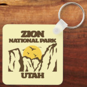 Zion-Nationalpark Schlüsselanhänger (Rückseite)