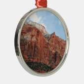 zion Nationalpark Silbernes Ornament (Rechts)