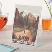 Zion-Nationalpark Sockelschild (In Situ)