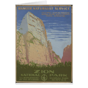 Zion Nationalpark Springdale 1938 Utah