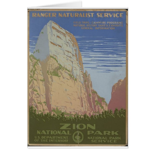 Zion Nationalpark Springdale 1938 Utah (Vorne)
