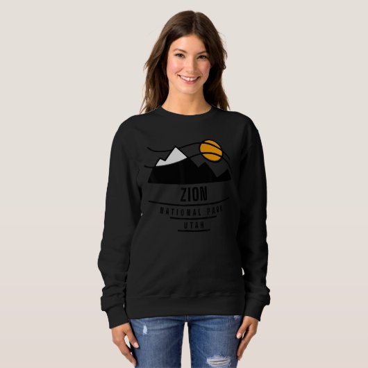 Zion-Nationalpark Sweatshirt (Vorne ganz)