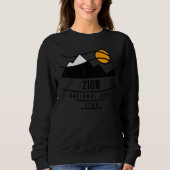 Zion-Nationalpark Sweatshirt (Vorderseite)