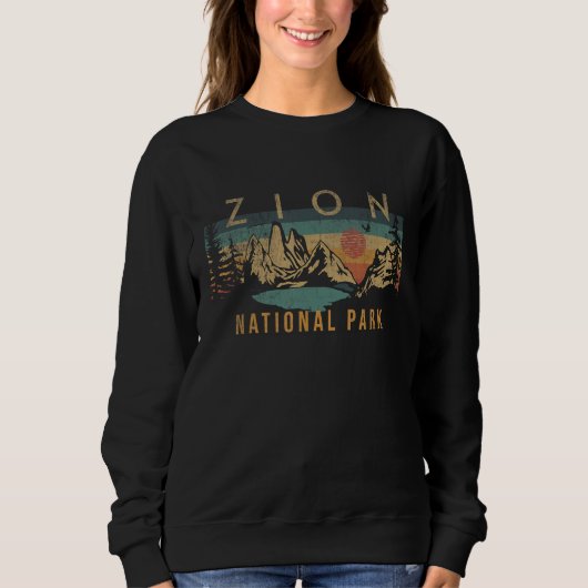 Zion-Nationalpark Sweatshirt (Vorderseite)