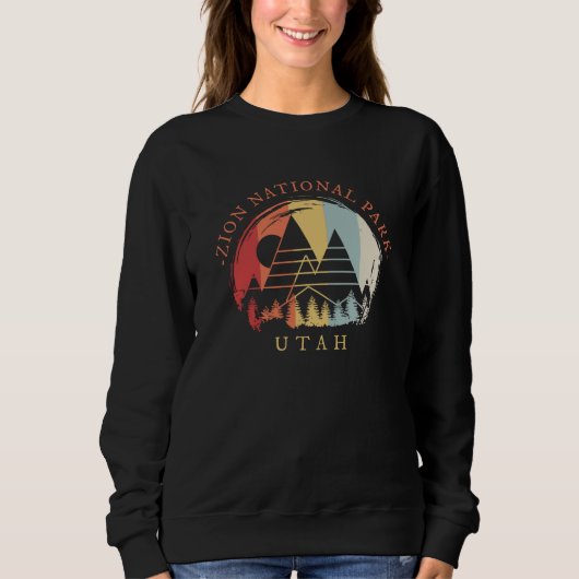 Zion-Nationalpark Sweatshirt (Vorderseite)