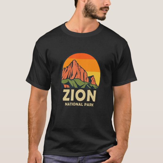 Zion-Nationalpark T-Shirt (Vorderseite)