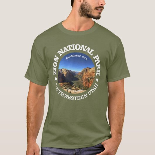 Zion-Nationalpark T-Shirt (Vorderseite)