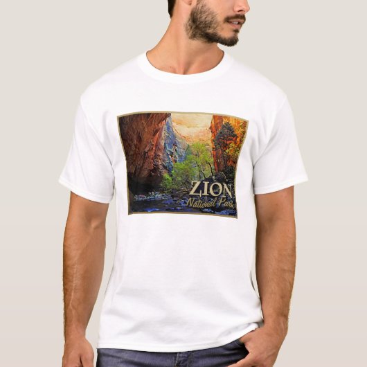 Zion-Nationalpark T-Shirt (Vorderseite)