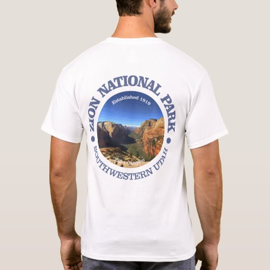 Zion-Nationalpark T-Shirt (Rückseite)