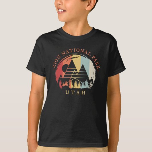 Zion-Nationalpark T-Shirt (Vorderseite)