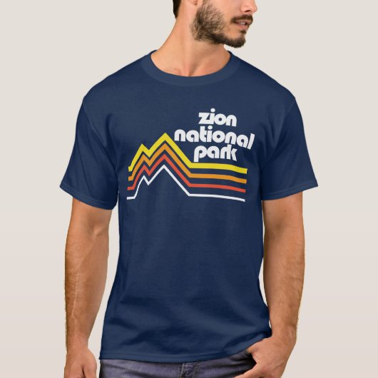 Zion-Nationalpark T-Shirt (Vorderseite)