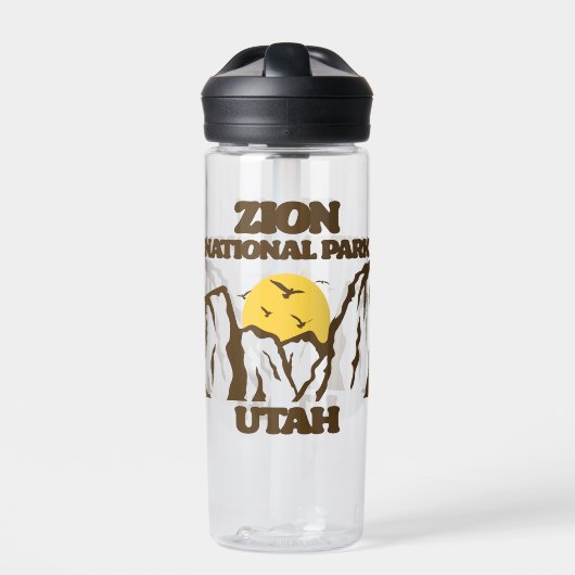 Zion-Nationalpark Trinkflasche (Vorderseite)