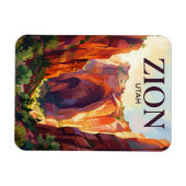 Zion Nationalpark USA Magnet (Horizontal)