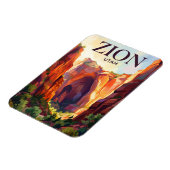 Zion Nationalpark USA Magnet (Linke Seite)