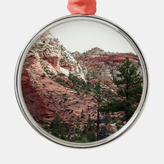 Zion Nationalpark, Utah, USA 14 Silbernes Ornament (Vorne)