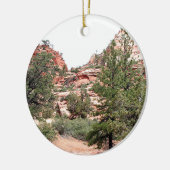 Zion Nationalpark, Utah, USA 16 Keramik Ornament (Links)