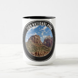 Zion Nationalpark Utah Vintag Retro Zion Canyon Tasse