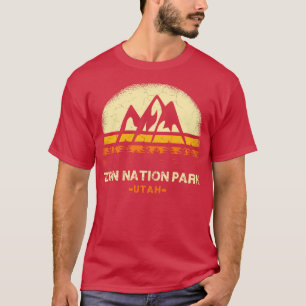 Zion-Nationalpark Vintag 4 T-Shirt