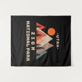 Zion-Nationalpark Wandteppich (Vorderseite (Horizontal))