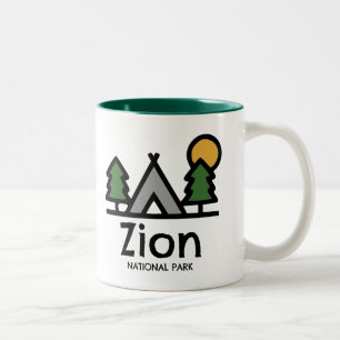 Zion-Nationalpark Zweifarbige Tasse