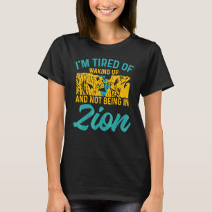 Zion Natur Nationalpark Urlaub T-Shirt