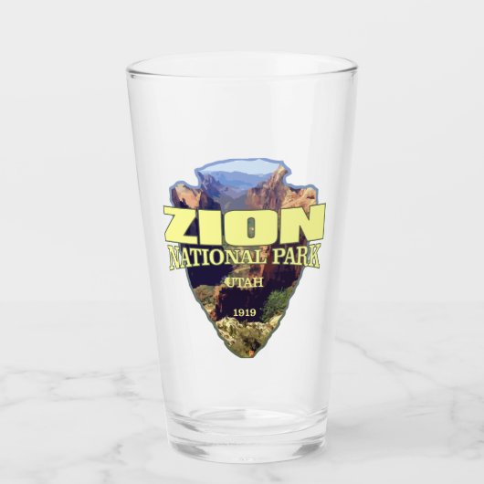 Zion NP (Pfeilspitze) Glas (Vorderseite)