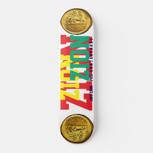 ZION OFFICIAL Skateboard (Vorderseite)
