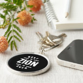 Zion Personalisiert Name Birthday Gift Schlüsselanhänger (Seite)