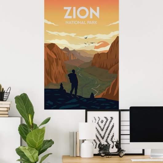 Zion Poster (Heimbüro)