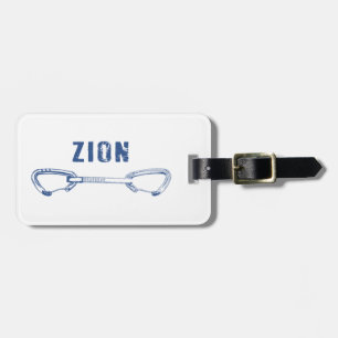 Zion Rock Climbing Quickdraw Gepäckanhänger
