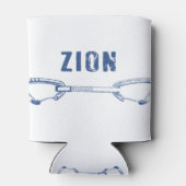 Zion Rock Climbing Quickziehen Dosenkühler (Rückseite)