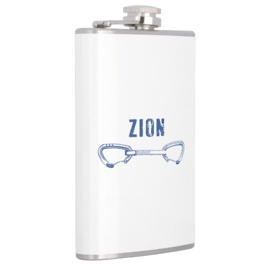 Zion Rock Climbing Quickziehen Flachmann (Rechts)