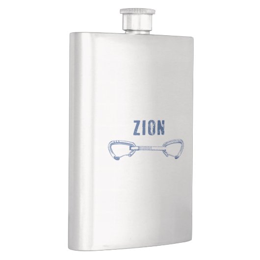 Zion Rock Climbing Quickziehen Flachmann (Rechts)