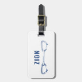 Zion Rock Climbing Quickziehen Gepäckanhänger (Vorderseite vertikal)