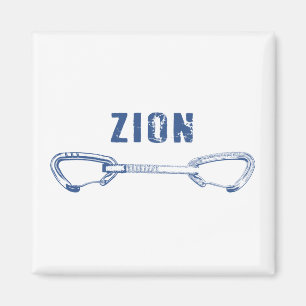 Zion Rock Climbing Quickziehen Magnet