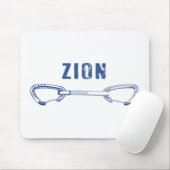 Zion Rock Climbing Quickziehen Mousepad (Mit Mouse)