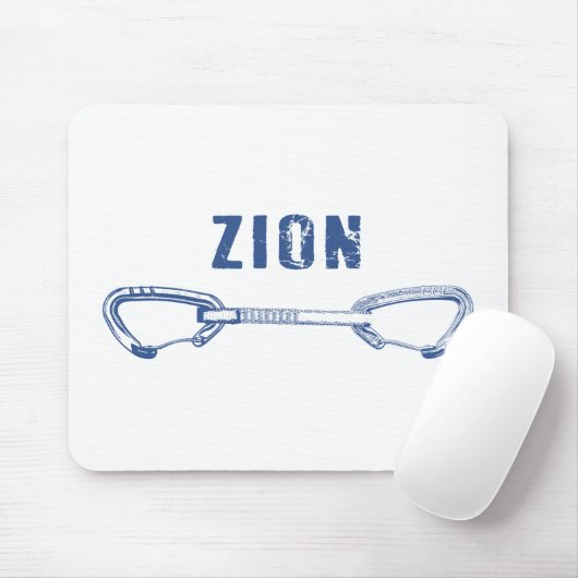 Zion Rock Climbing Quickziehen Mousepad (Mit Mouse)